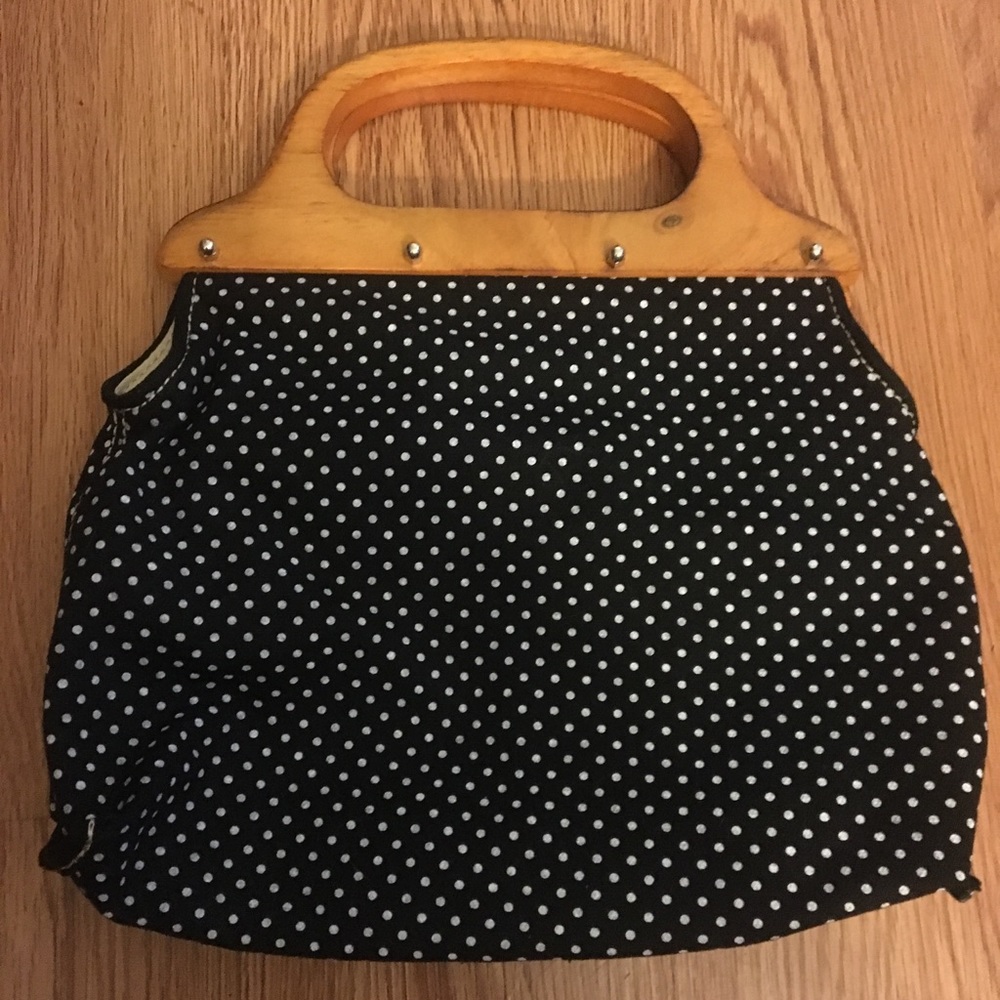Polka Dot J Crew Bag